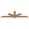 Ekena Millwork Kennewick Timber Gable Bracket, Western Red Cedar, 84"W x 24"H x 1 1/2"D x 5 1/2"F, 7/12 Pitch GBW084X24X0206KEN00SWR - alternate 5